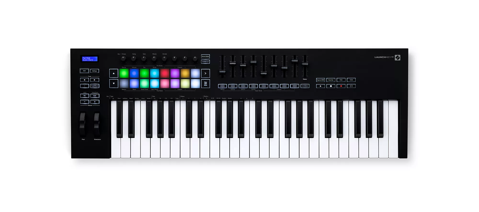 novation Launchkey 49 novation Launchkey 49 MK3 MIDIキーボード